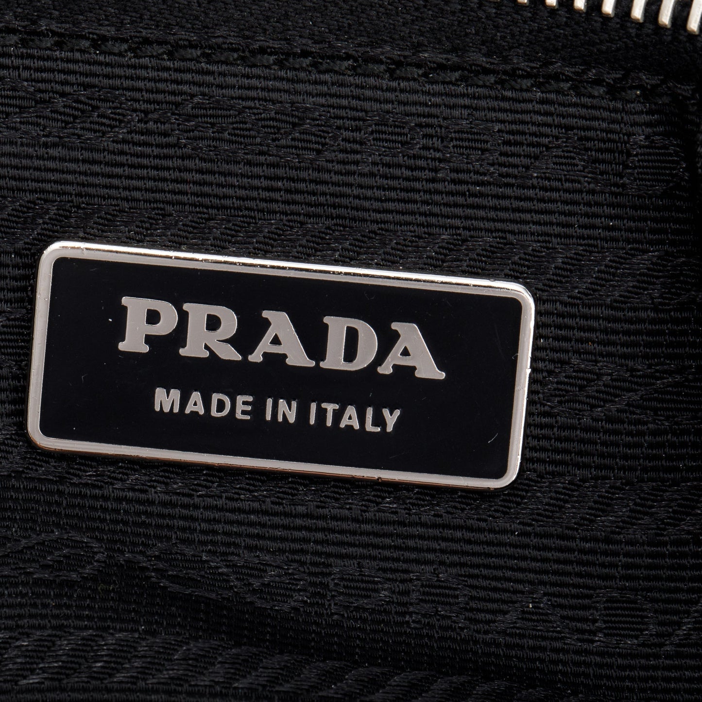 Prada Black Saffiano Leather-Trimmed Tessuto Nylon Hobo Bag
