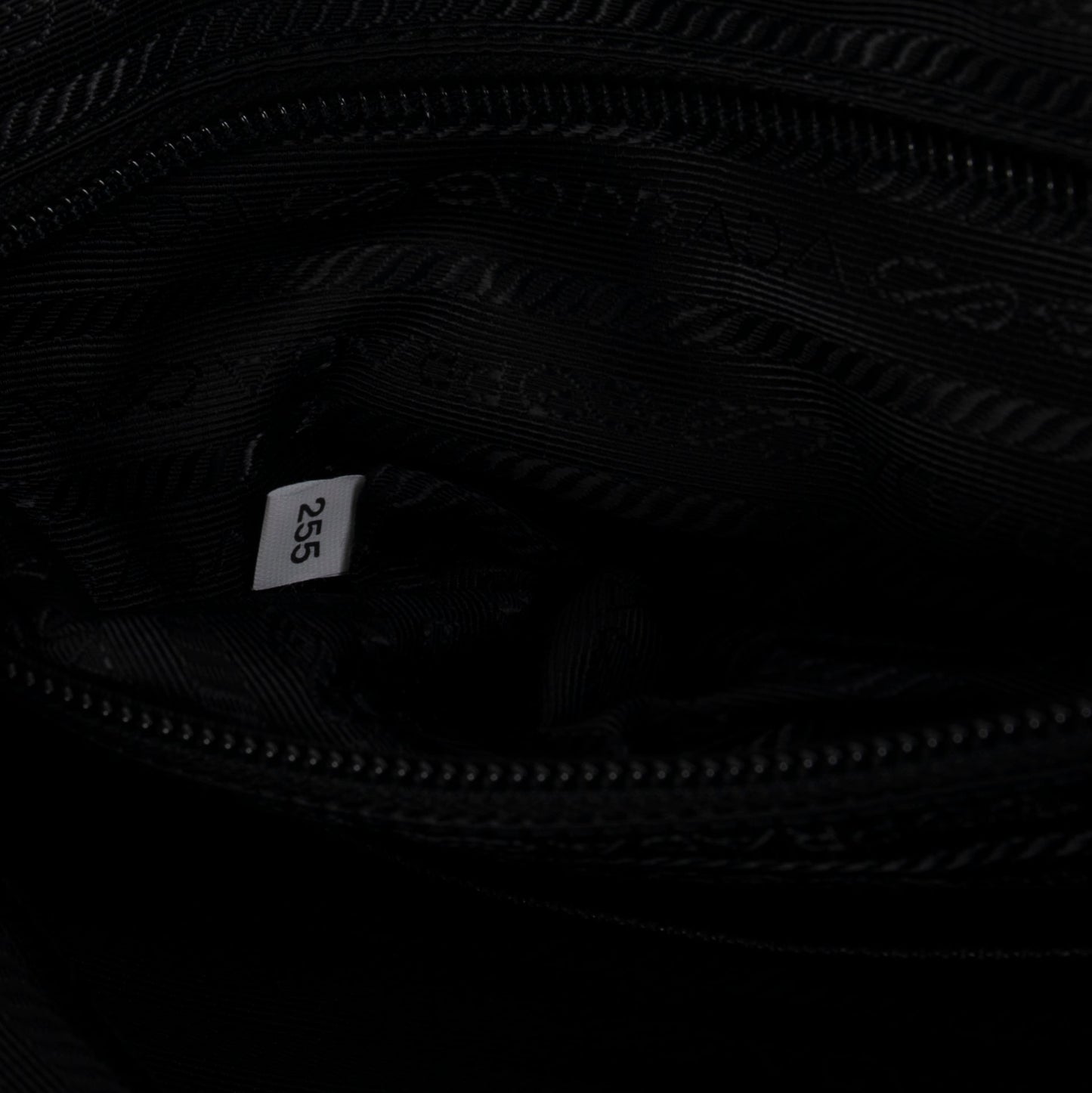 Prada Black Saffiano Leather-Trimmed Tessuto Nylon Messenger Bag