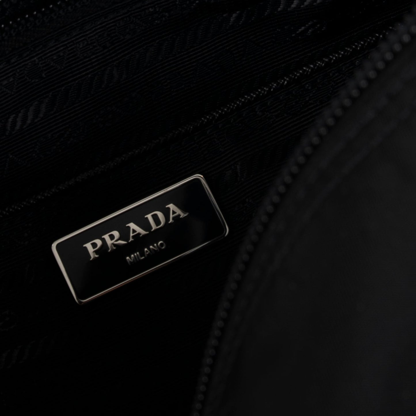 Prada Black Saffiano Leather-Trimmed Tessuto Nylon Messenger Bag