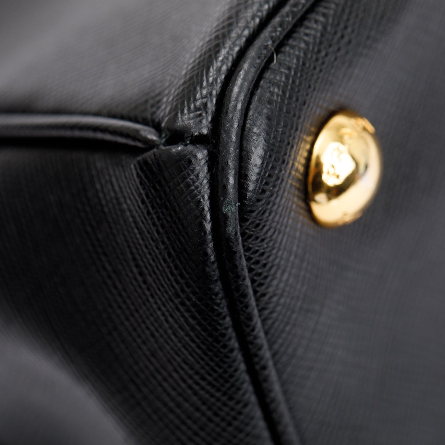 Prada Black Saffiano Lux Large Gardener's Tote