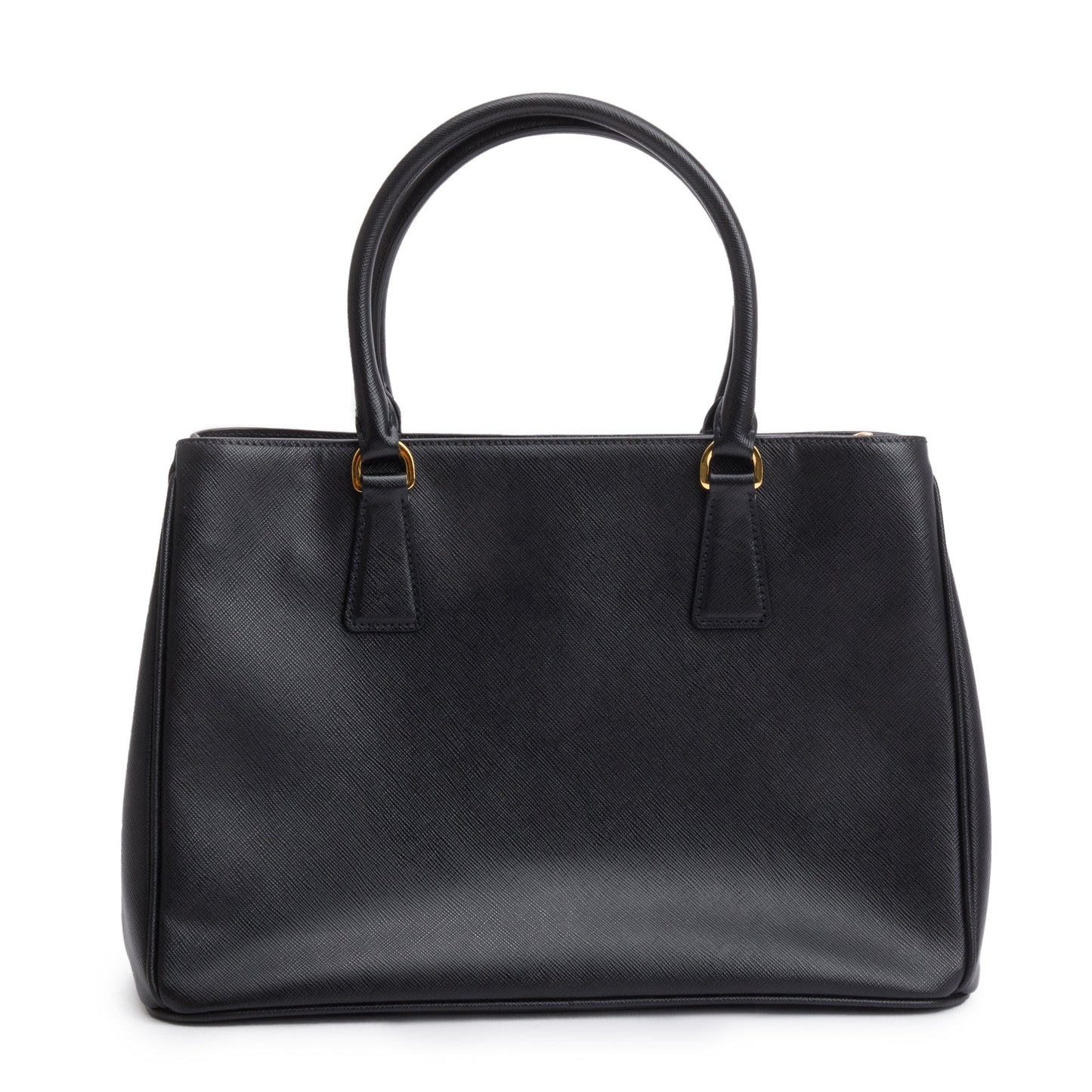 Prada Black Saffiano Lux Medium Galleria Tote