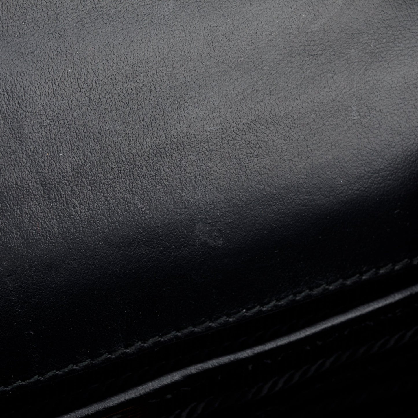 Prada Black Saffiano Soft Calf Leather Chain Crossbody Bag