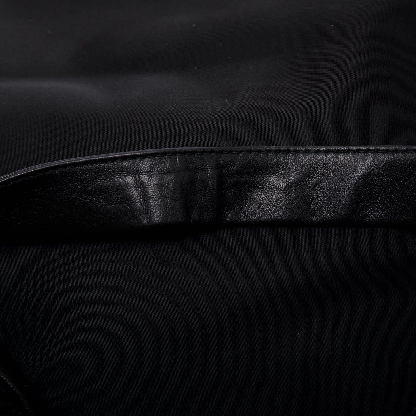Prada Black Tessuto Nylon Bow Tote