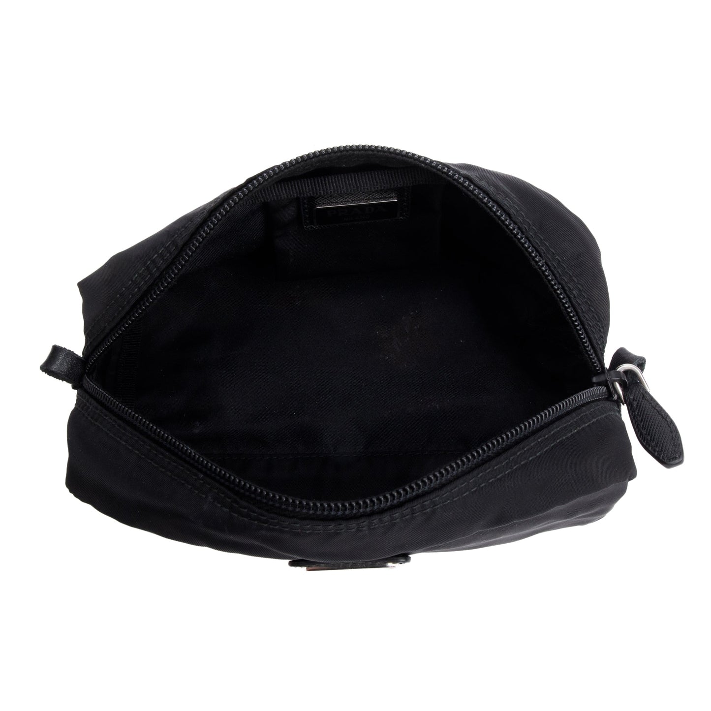 Prada Black Tessuto Nylon Mini Belt Bag