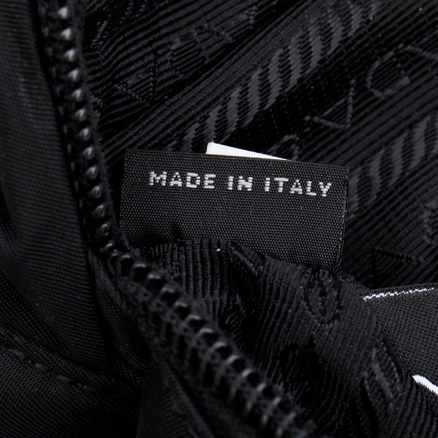 Prada Black Tessuto Nylon Montagne Belt Bag