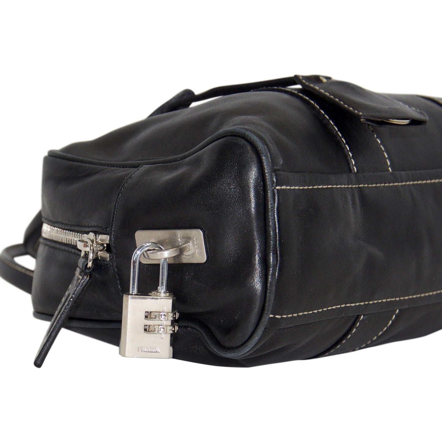 Prada Black Tessuto Shoulder Bag