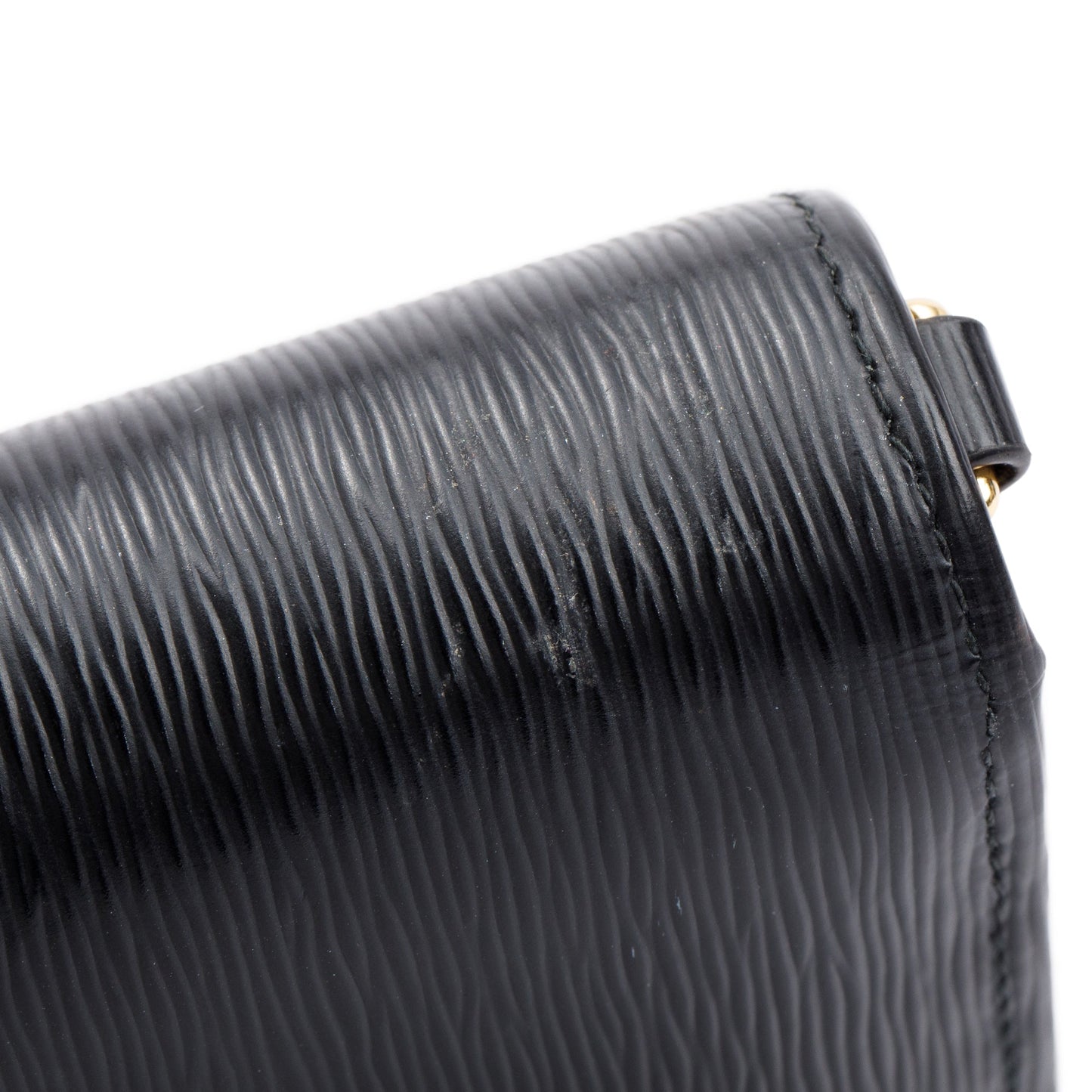 Prada Black Vitello Move Continental Wallet on Chain