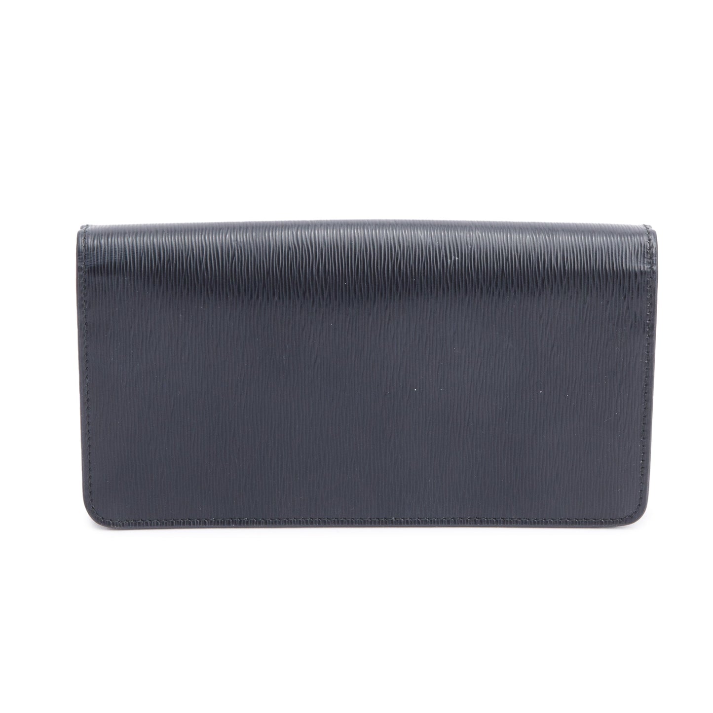 Prada Black Vitello Move Wallet on Chain