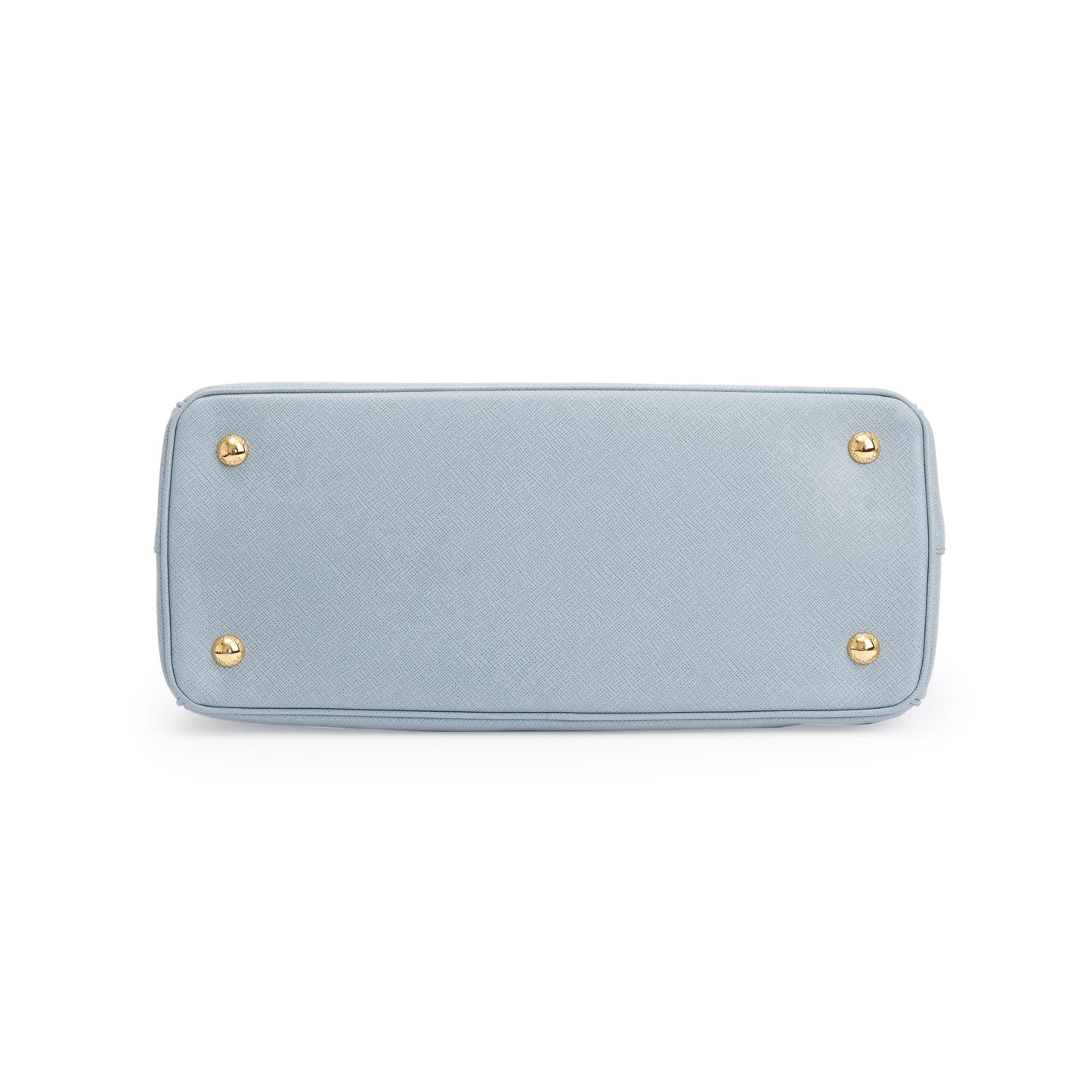 Prada Blue Saffiano Lux Medium Tote