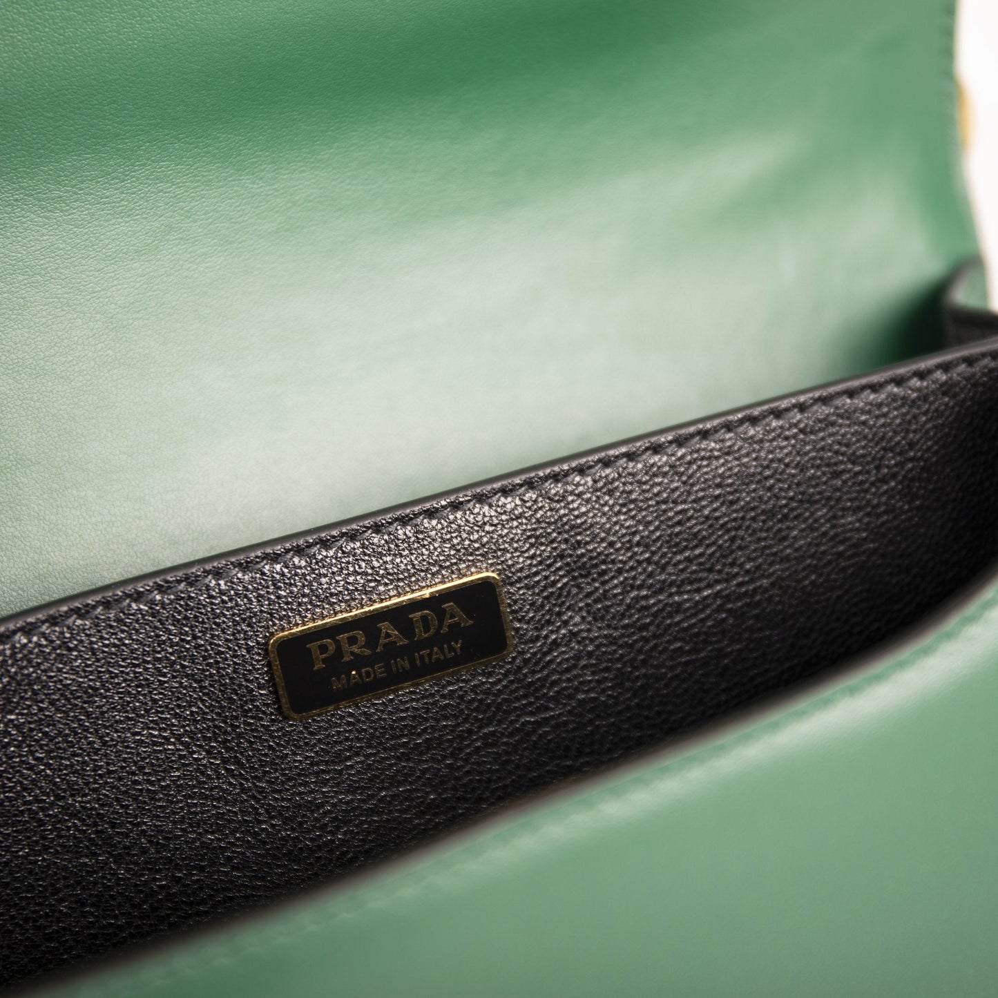 Prada Cahier Leather Shoulder Bag