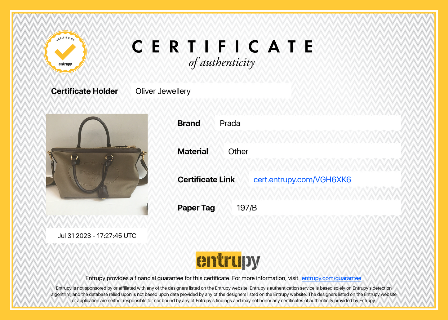 Prada Canapa Logo Jacquard Tote
