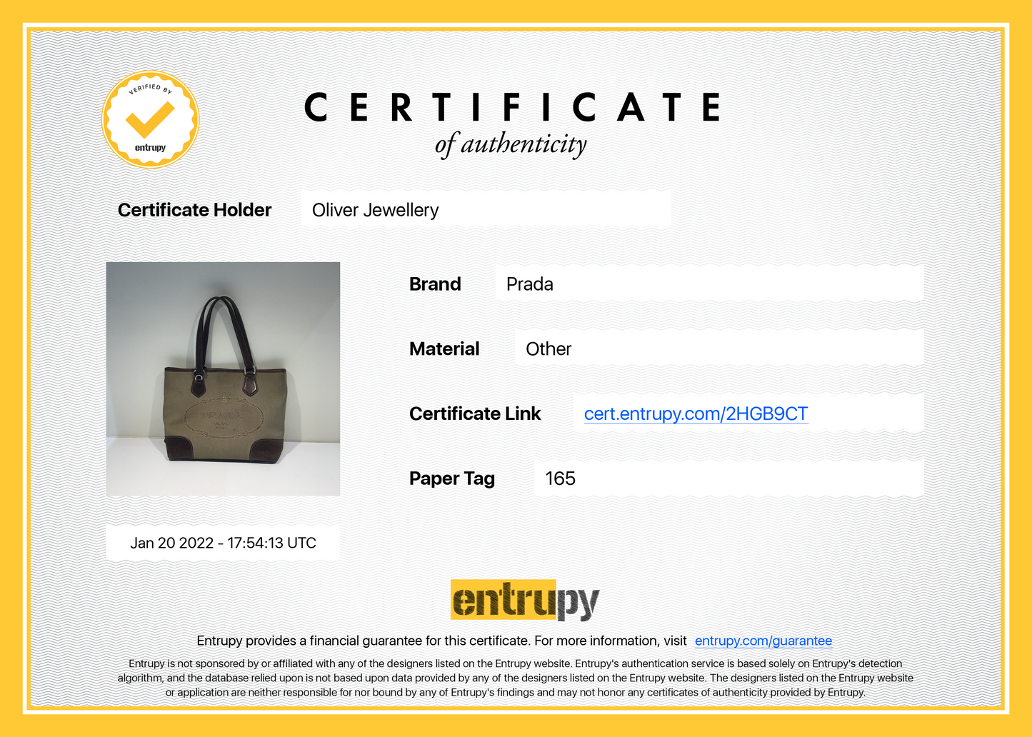 Prada Canapa Logo Tote