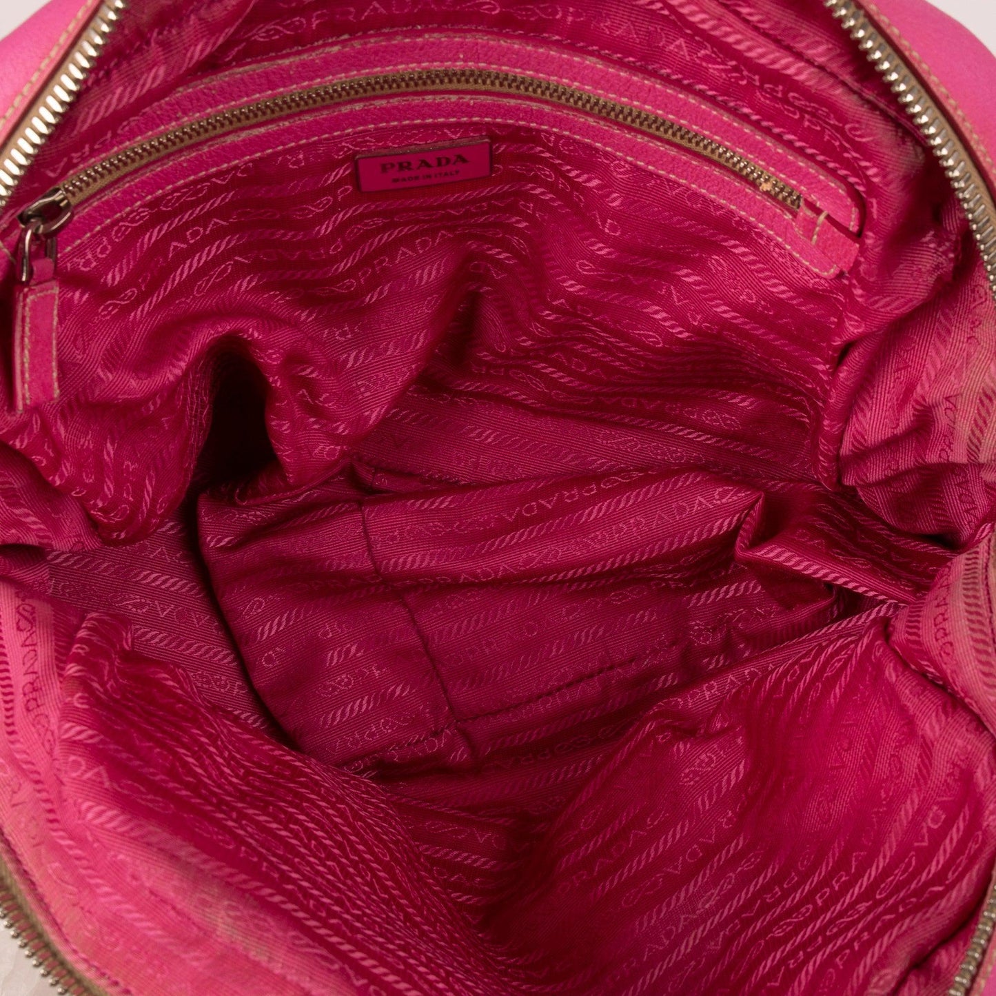 Prada Canapa St.Soho Bowler Bag
