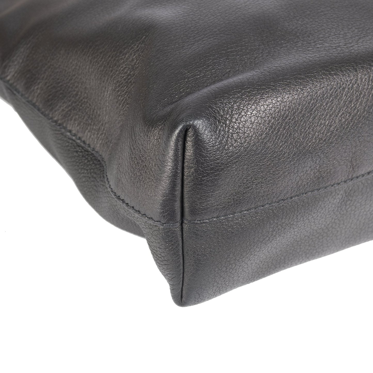 Prada Cervo Leather Shopping Tote