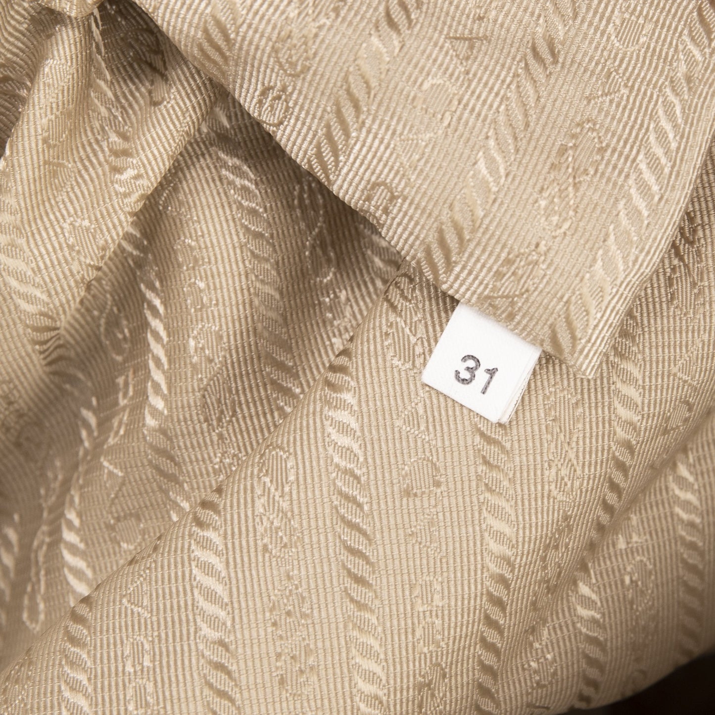Prada Cervo Lux Chain Hobo
