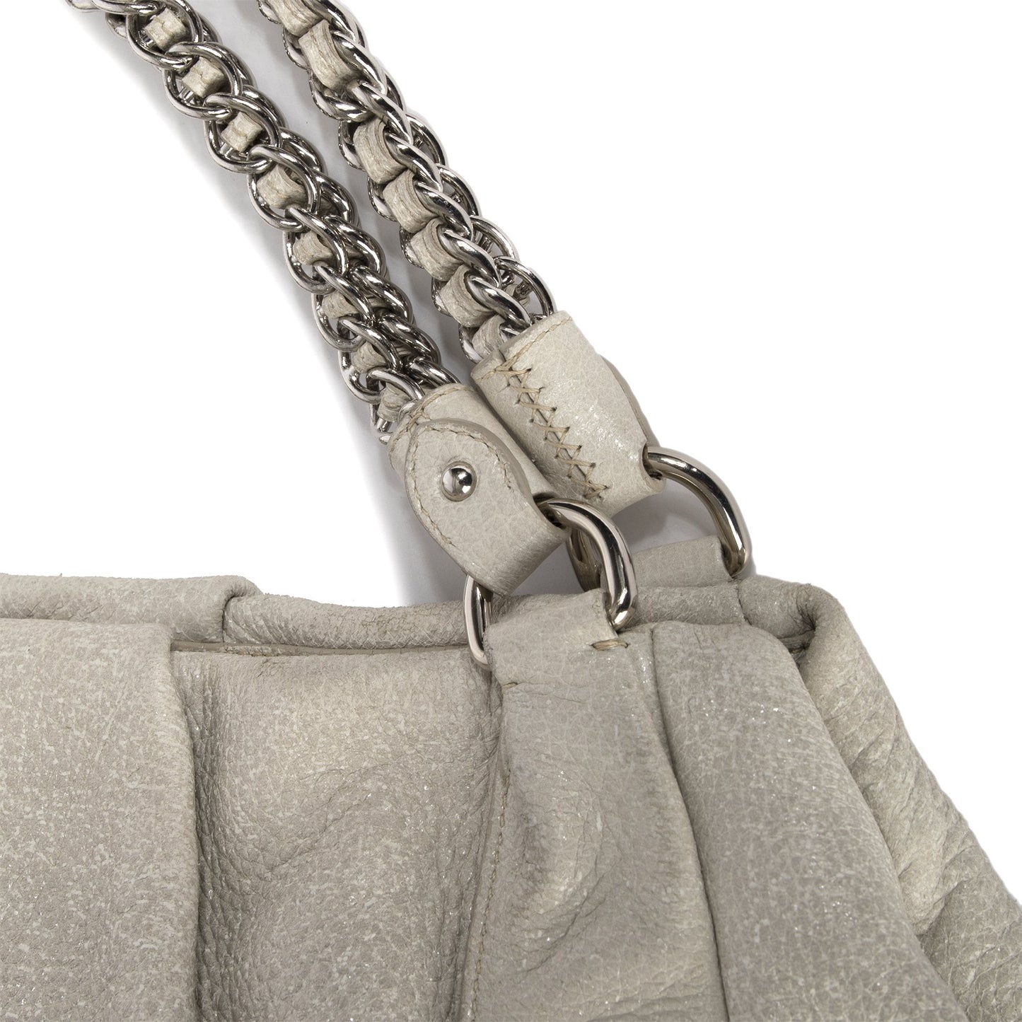Prada Cervo Lux Chain Hobo