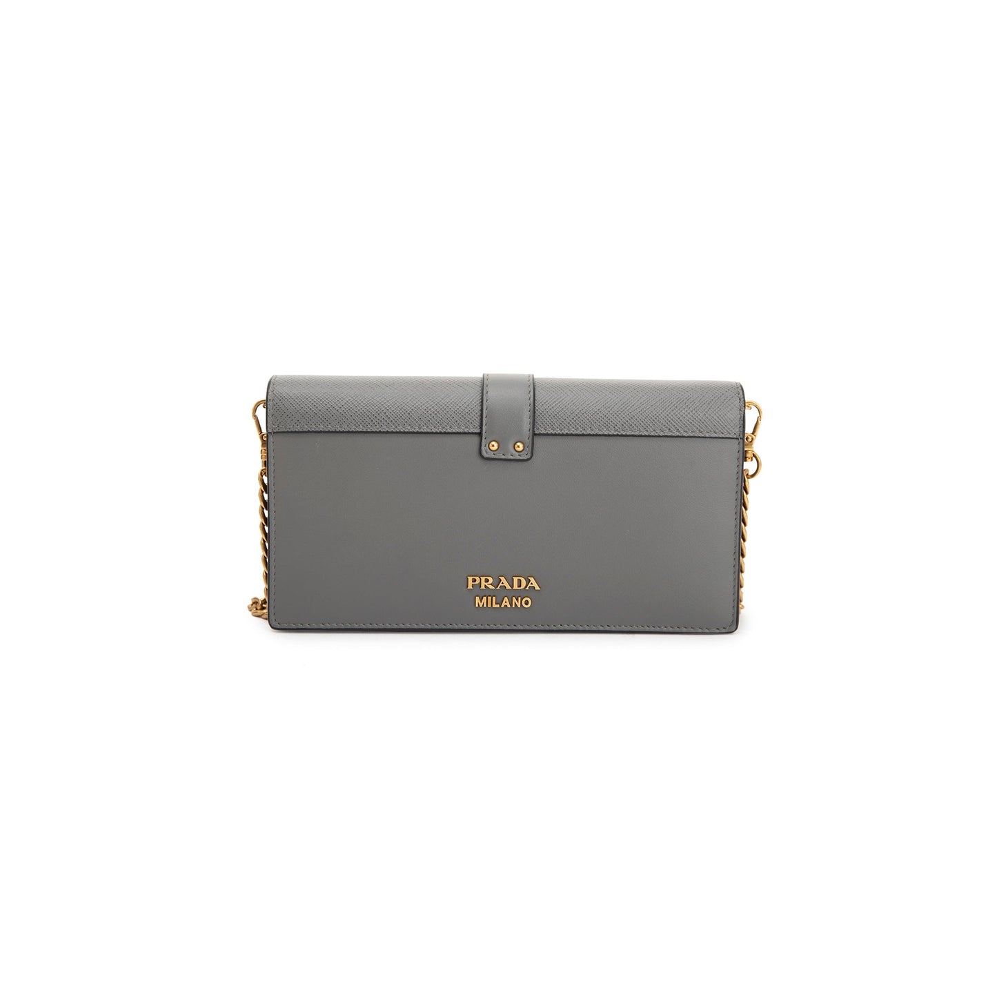 Prada City Calf Cahier Wallet on Chain