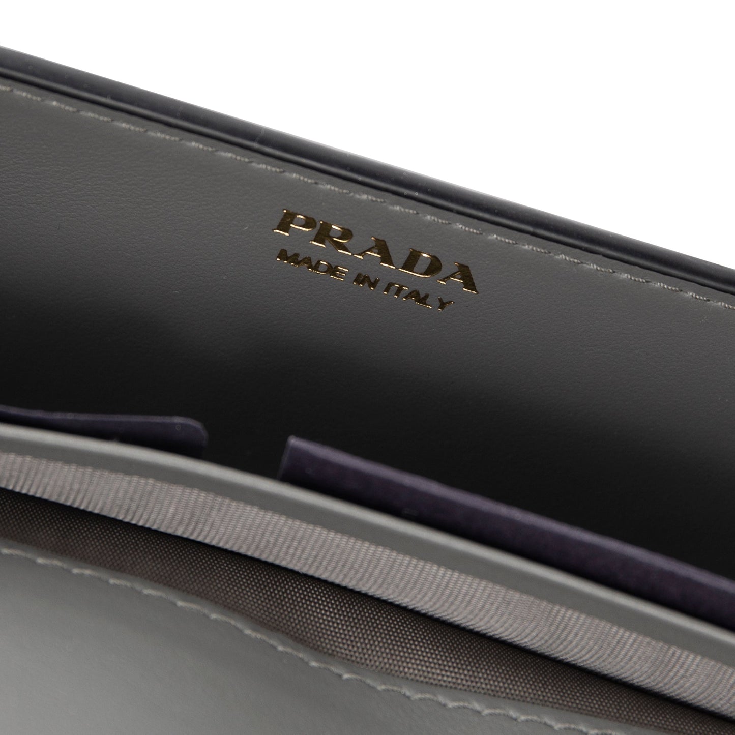 Prada City Calf Cahier Wallet on Chain