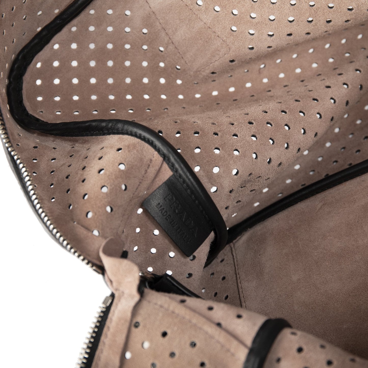 Prada City Calf Fori Bauletto Bag