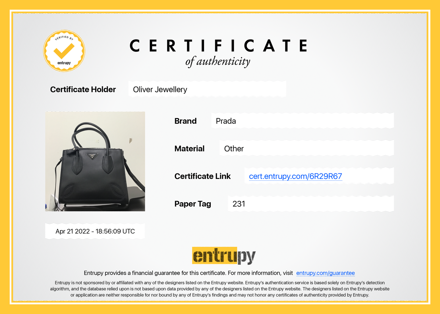 Prada City Sport Tassel Twin Tote
