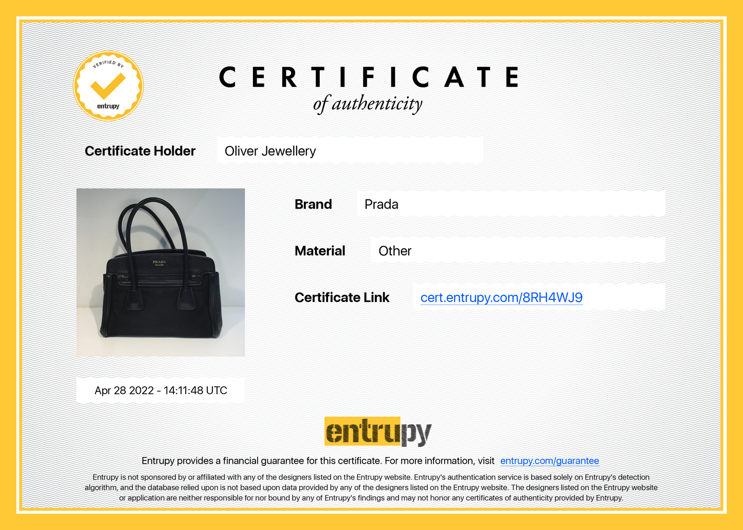 Prada Corda Canapa and Saffiano Top Handle Bag