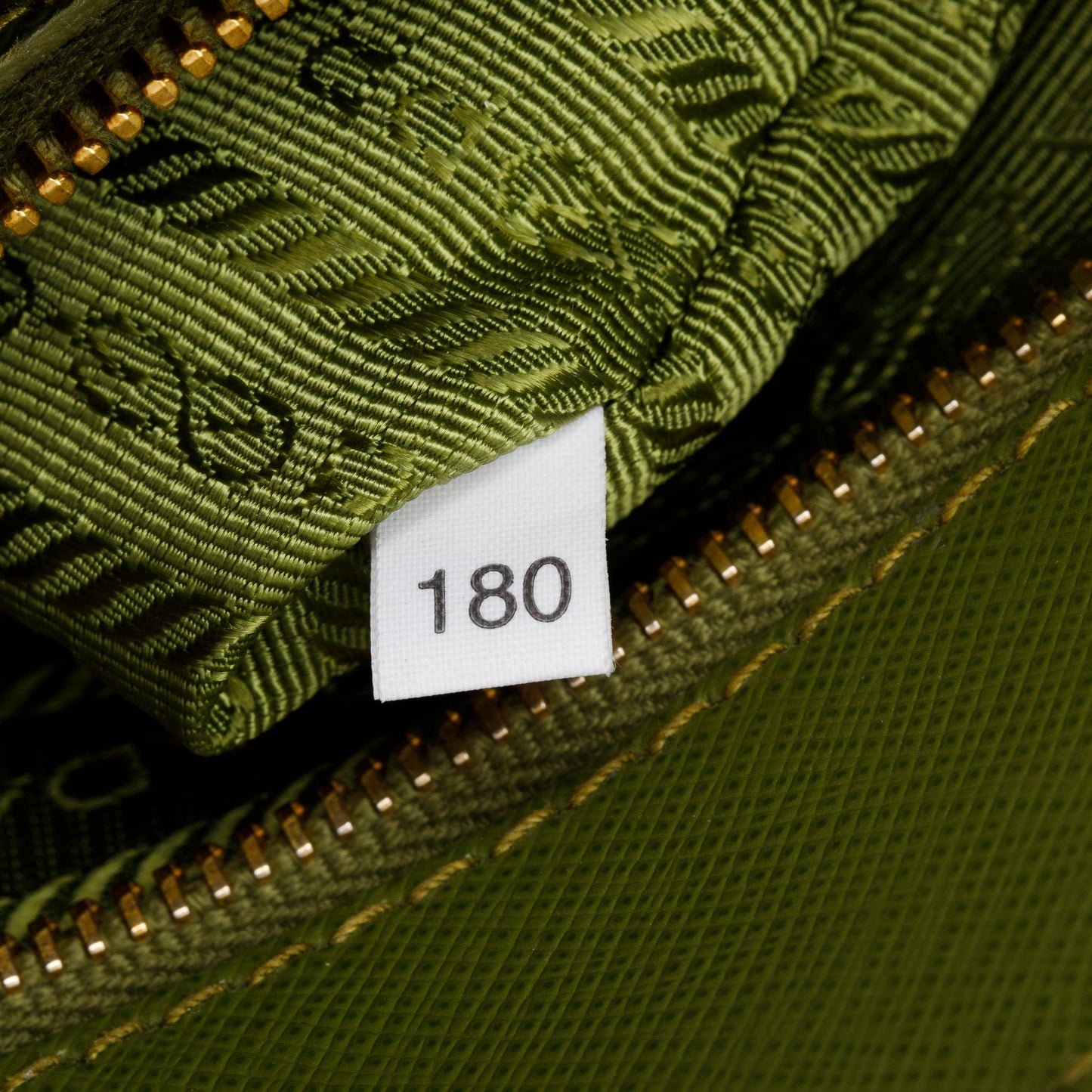 Prada Green Saffiano Lux Small Promenade Tote
