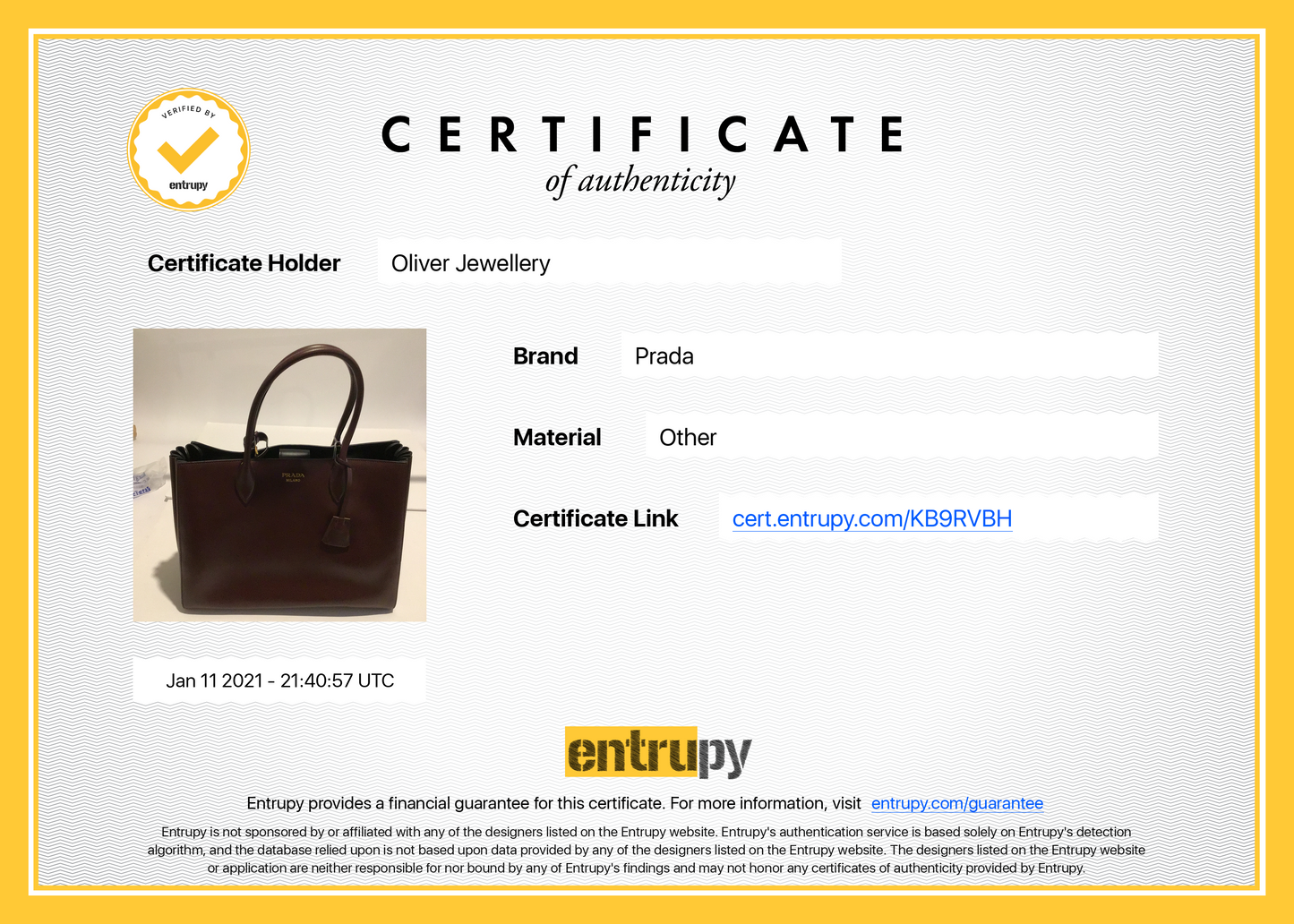 Prada Large City Calf Bibliotheque Tote