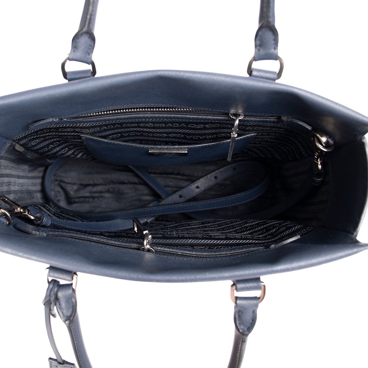 Prada Large Saffiano Lux Shopping Tote