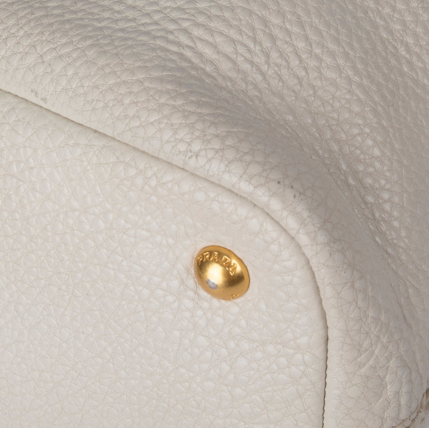 Prada Large Vitello Daino Side Zip Shopping Tote