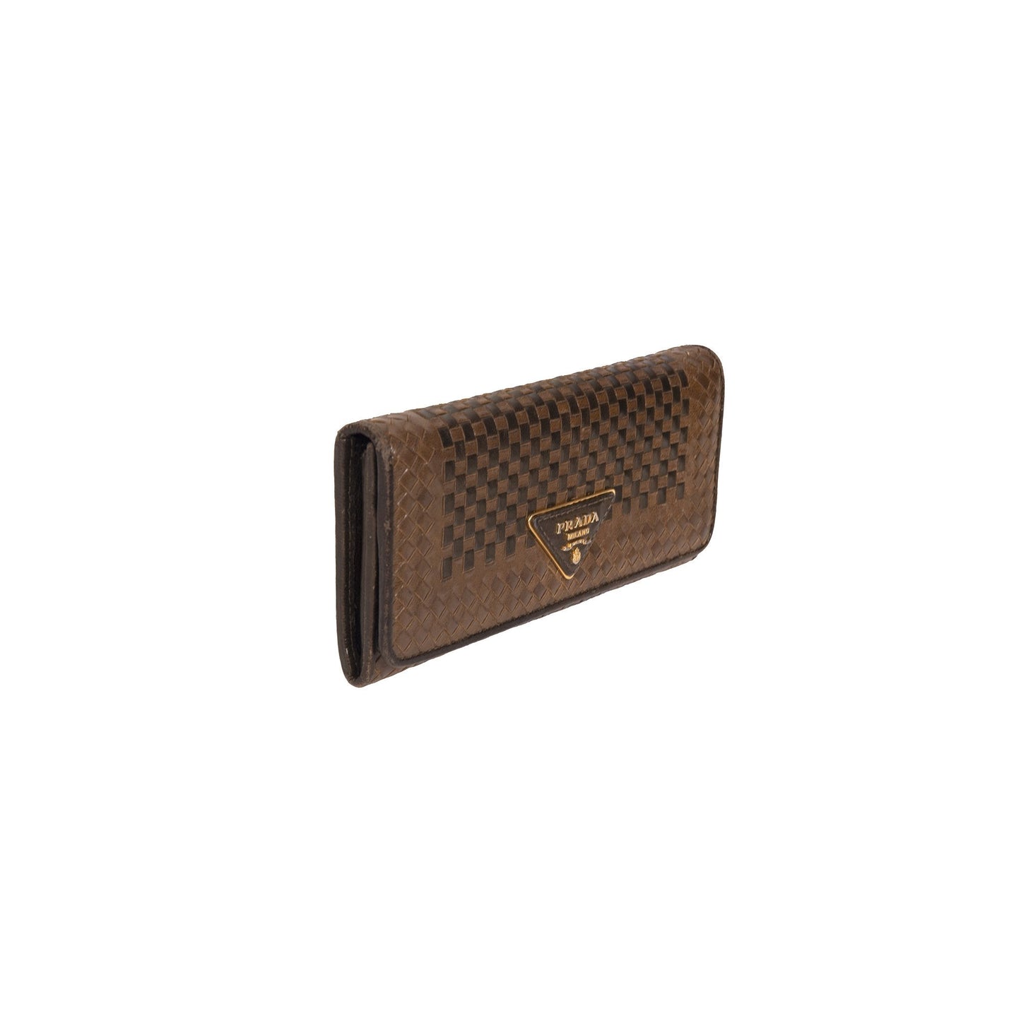Prada Madras Continental Wallet