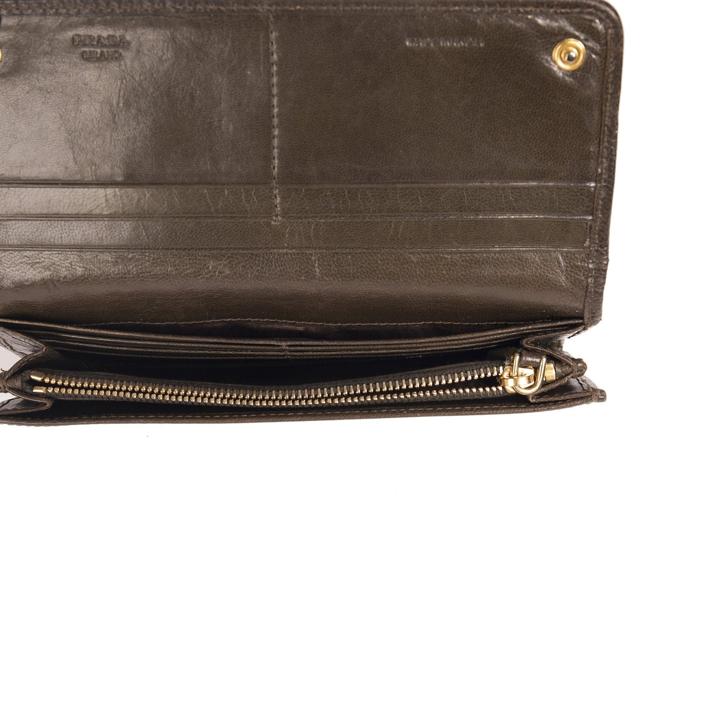 Prada Madras Continental Wallet