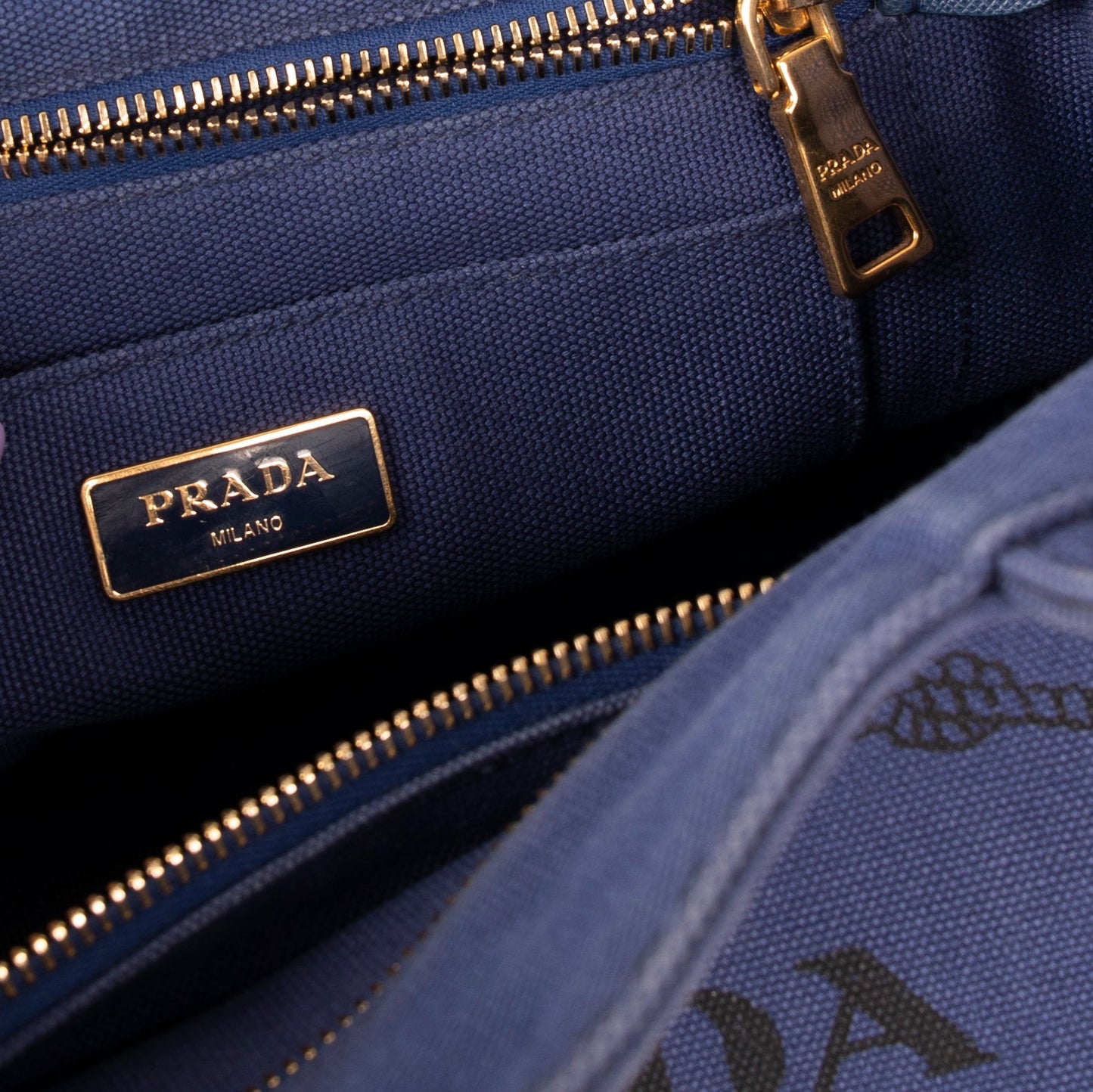 Prada Medium Canapa Logo Tote