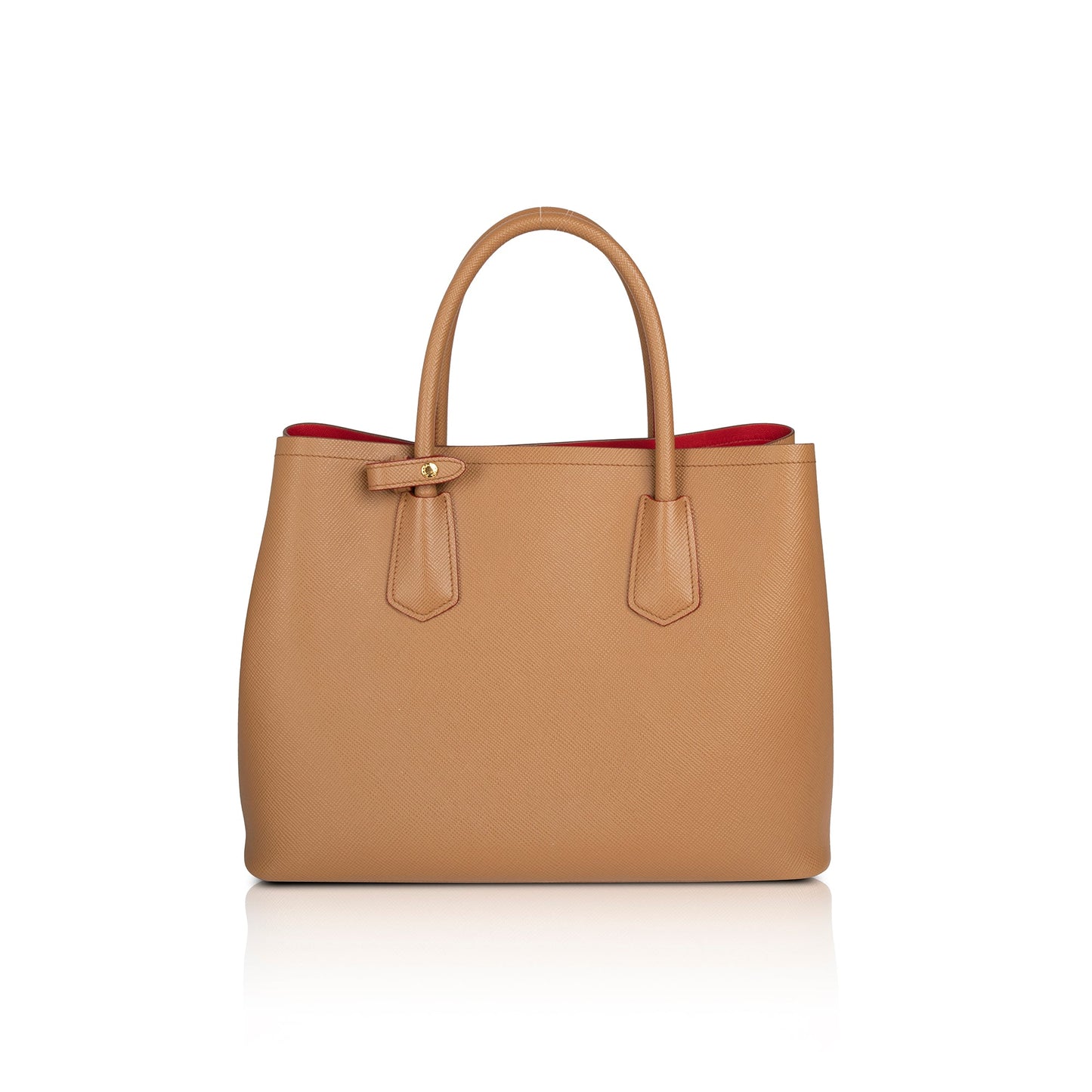 Prada Medium Saffiano Cuir Double Tote