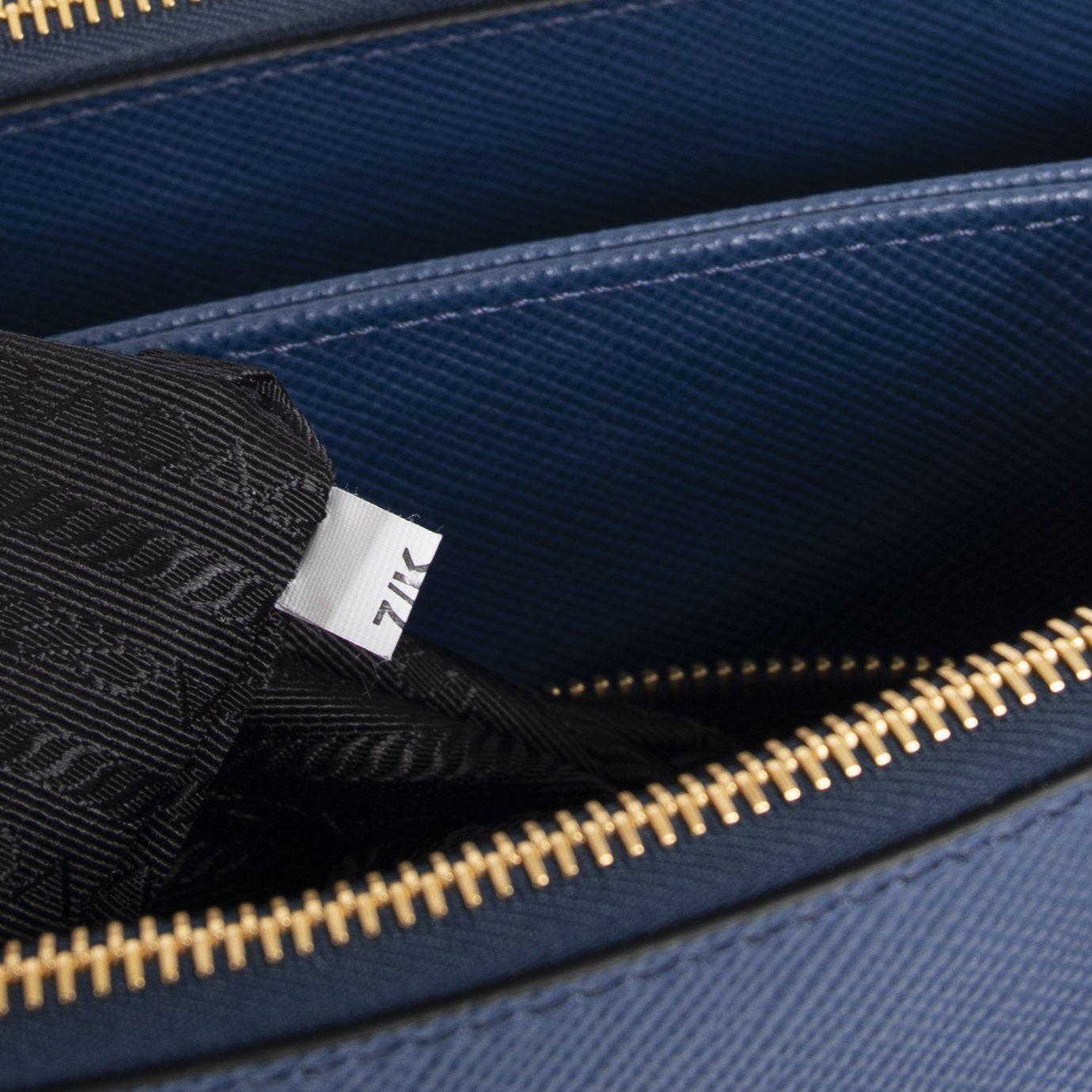 Prada Medium Saffiano Galleria Double Zip Tote