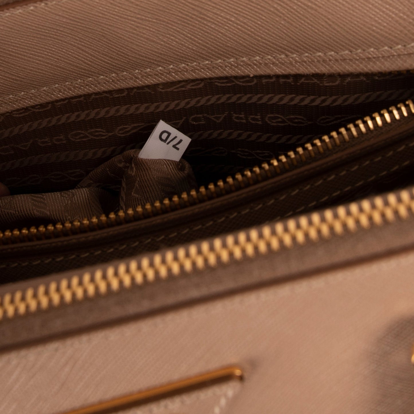 Prada Medium Saffiano Galleria Double Zip Tote