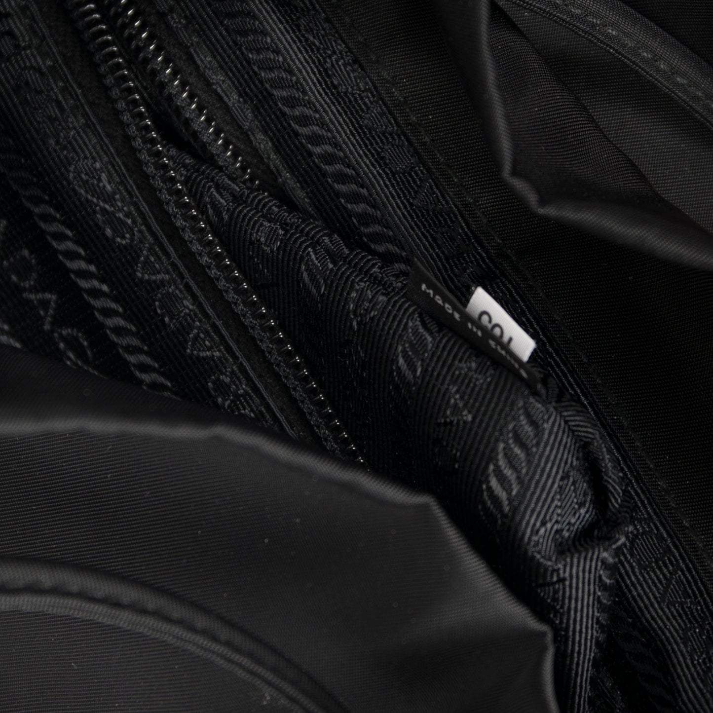 Prada Medium Saffiano Leather-Trimmed Tessuto Nylon Backpack
