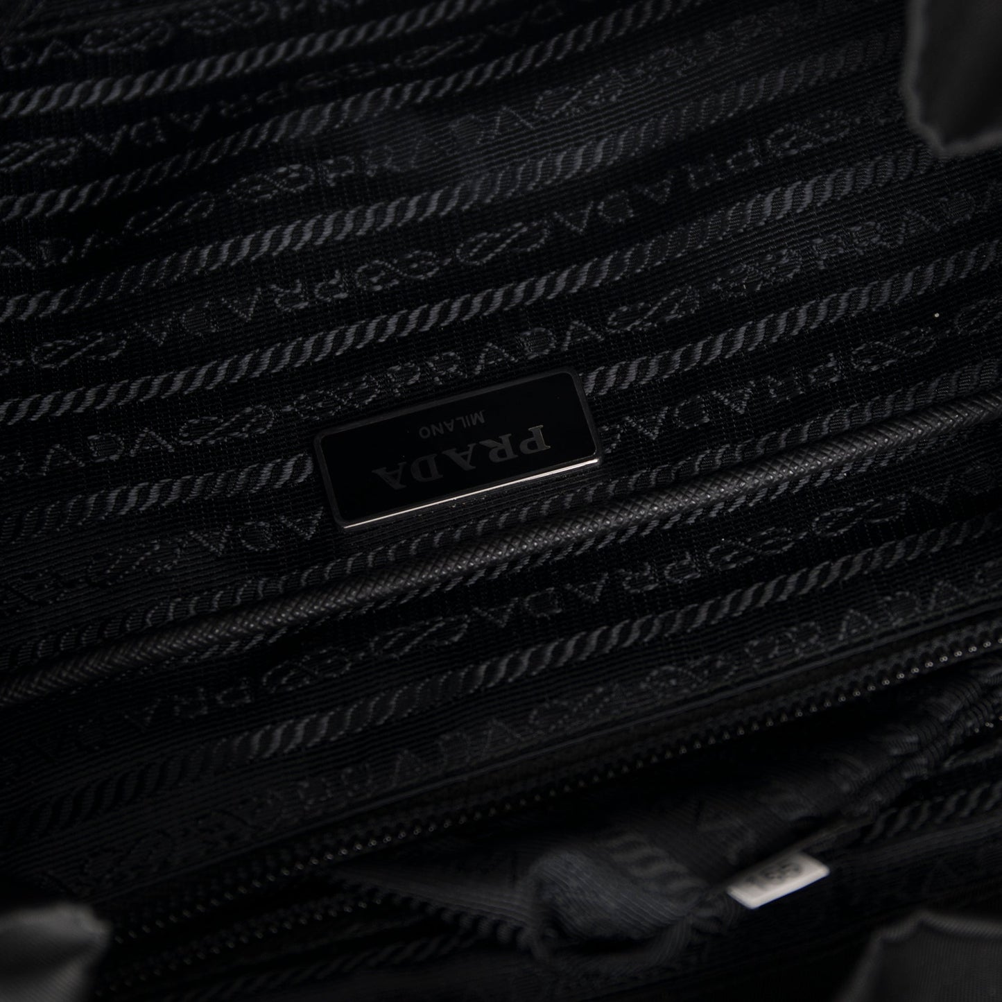 Prada Medium Saffiano Leather-Trimmed Tessuto Nylon Backpack