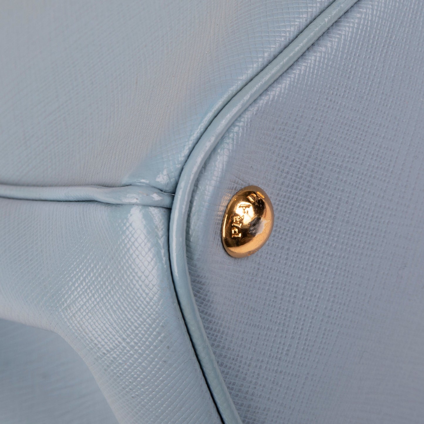Prada Medium Saffiano Lux Double Zip Galleria Tote