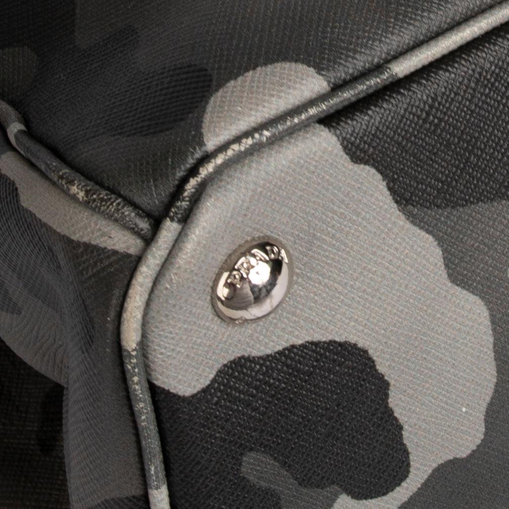 Prada Medium Saffiano Lux Double Zip Galleria Tote