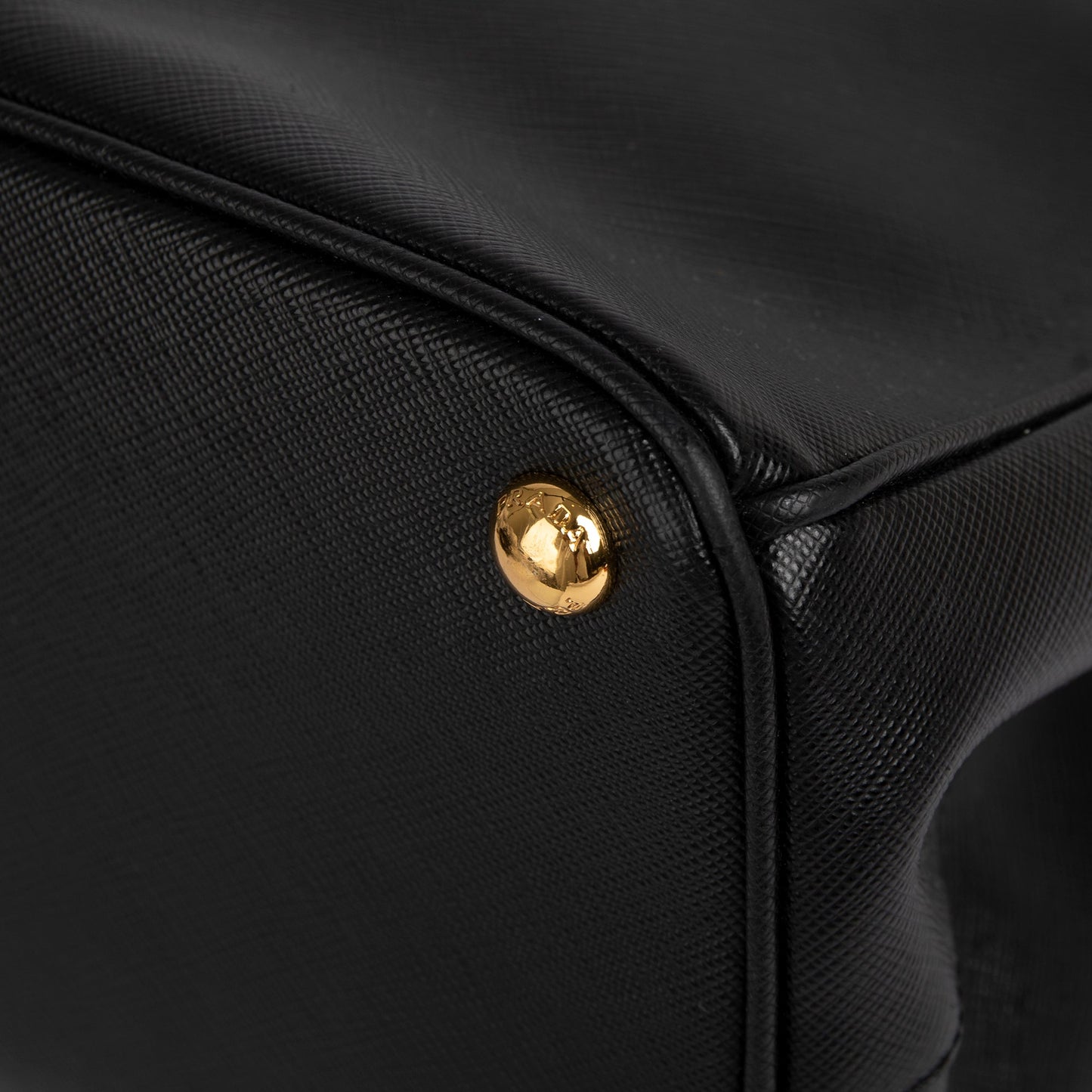 Prada Medium Saffiano Lux Double Zip Galleria Tote
