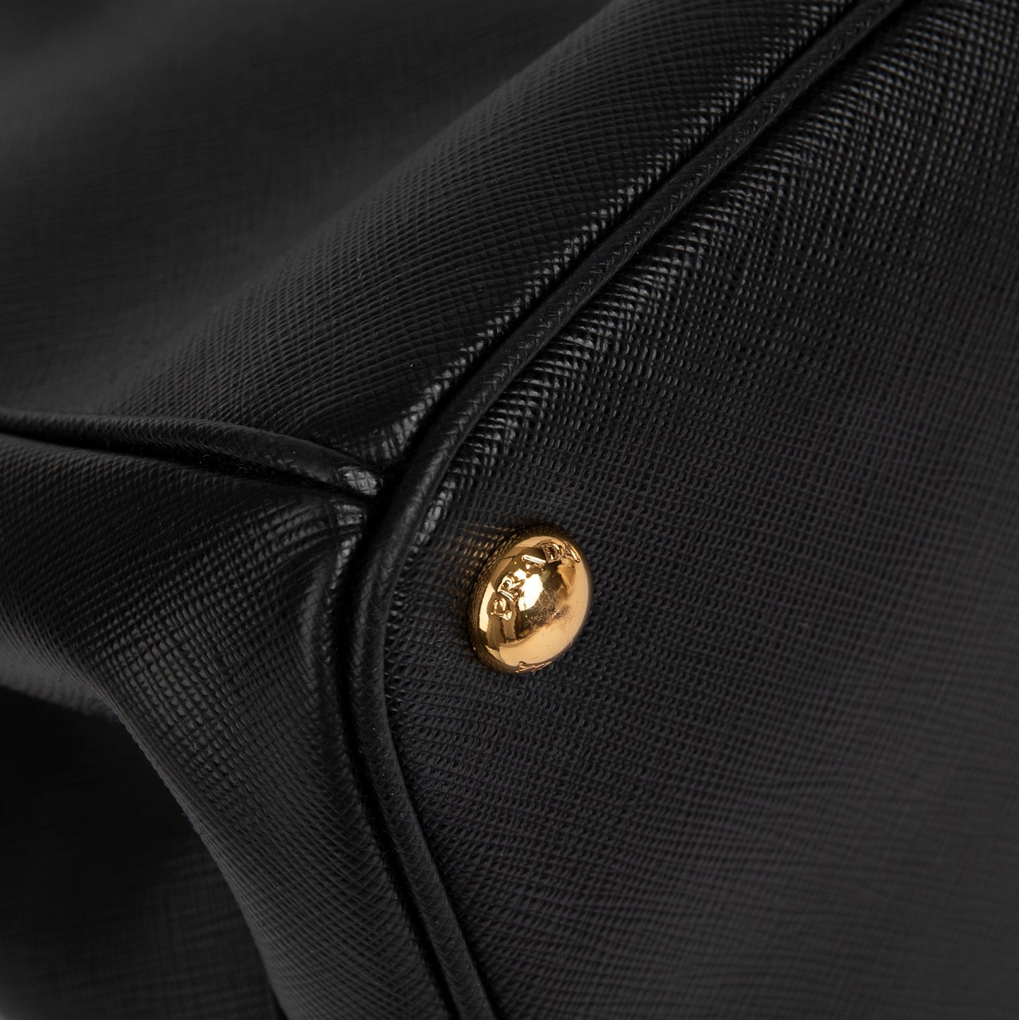 Prada Medium Saffiano Lux Double Zip Galleria Tote
