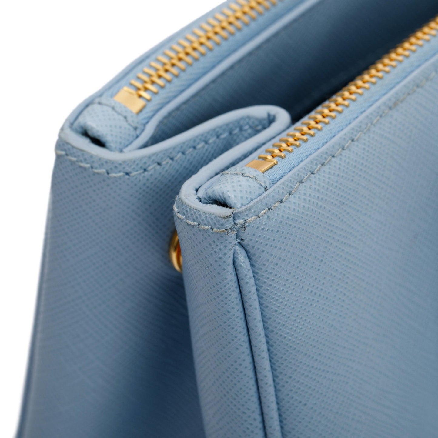 Prada Medium Saffiano Lux Galleria Double Zip Tote