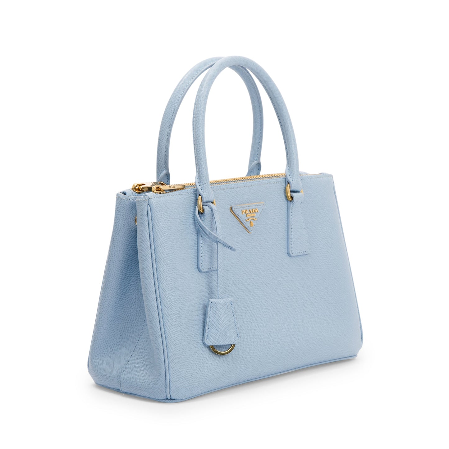 Prada Medium Saffiano Lux Galleria Double Zip Tote