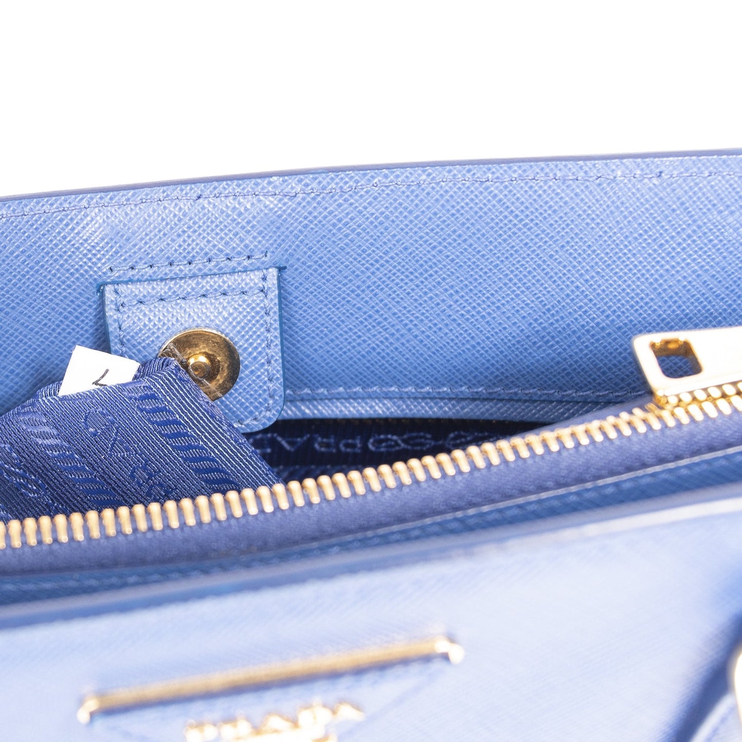Prada Medium Saffiano Lux Galleria Zip Tote