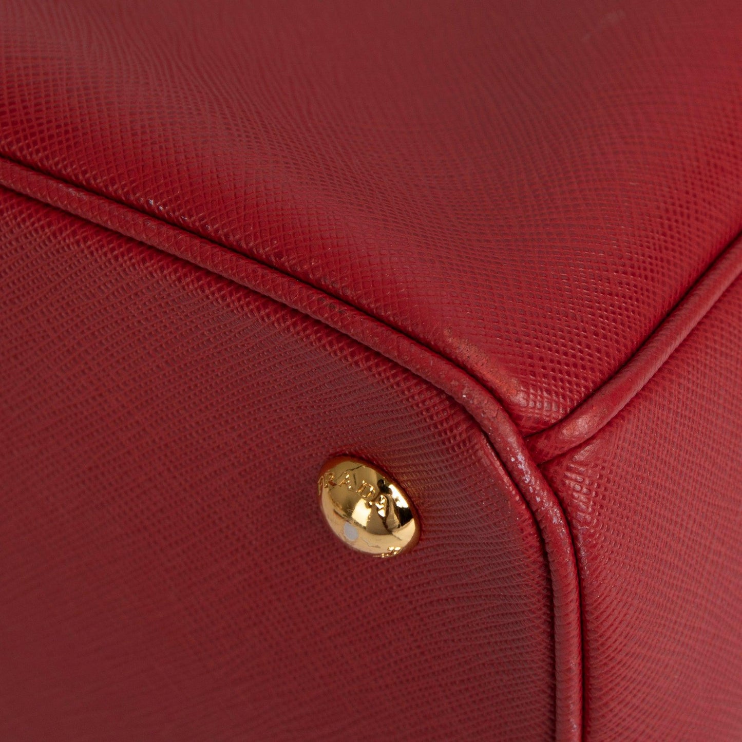 Prada Medium Saffiano Lux Galleria Zip Tote
