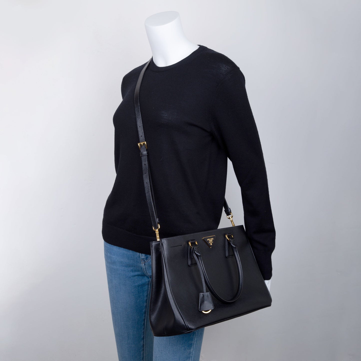 Prada Medium Saffiano Lux Tote