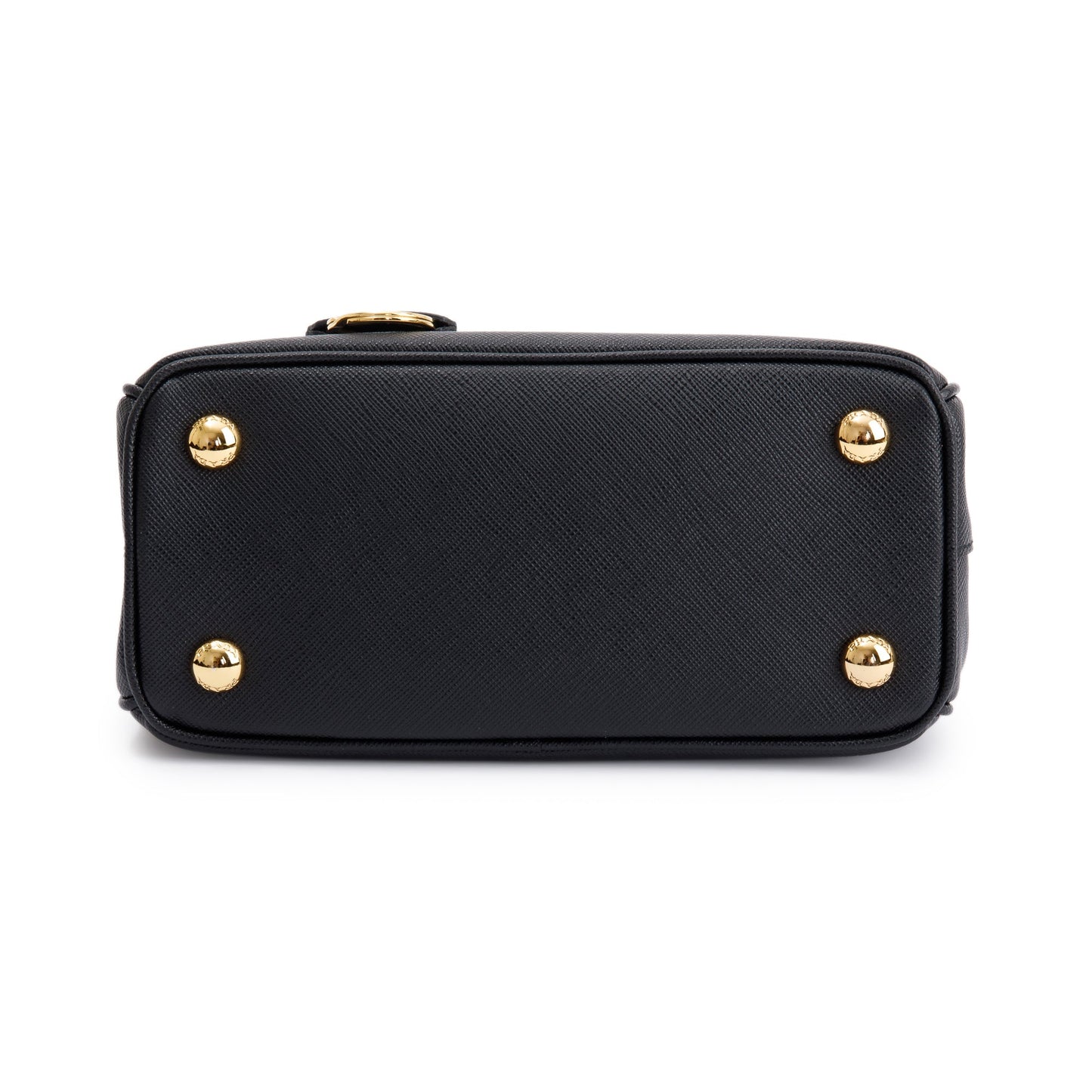 Prada Mini Saffiano Lux Galleria Double Zip Tote