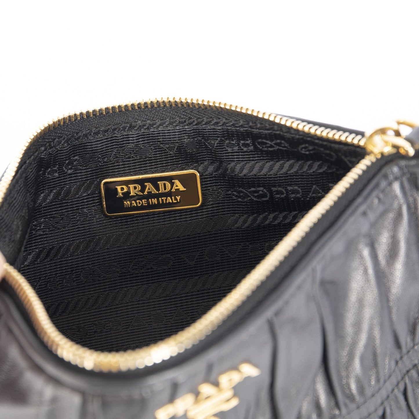 Prada Nappa Gaufre Pouch
