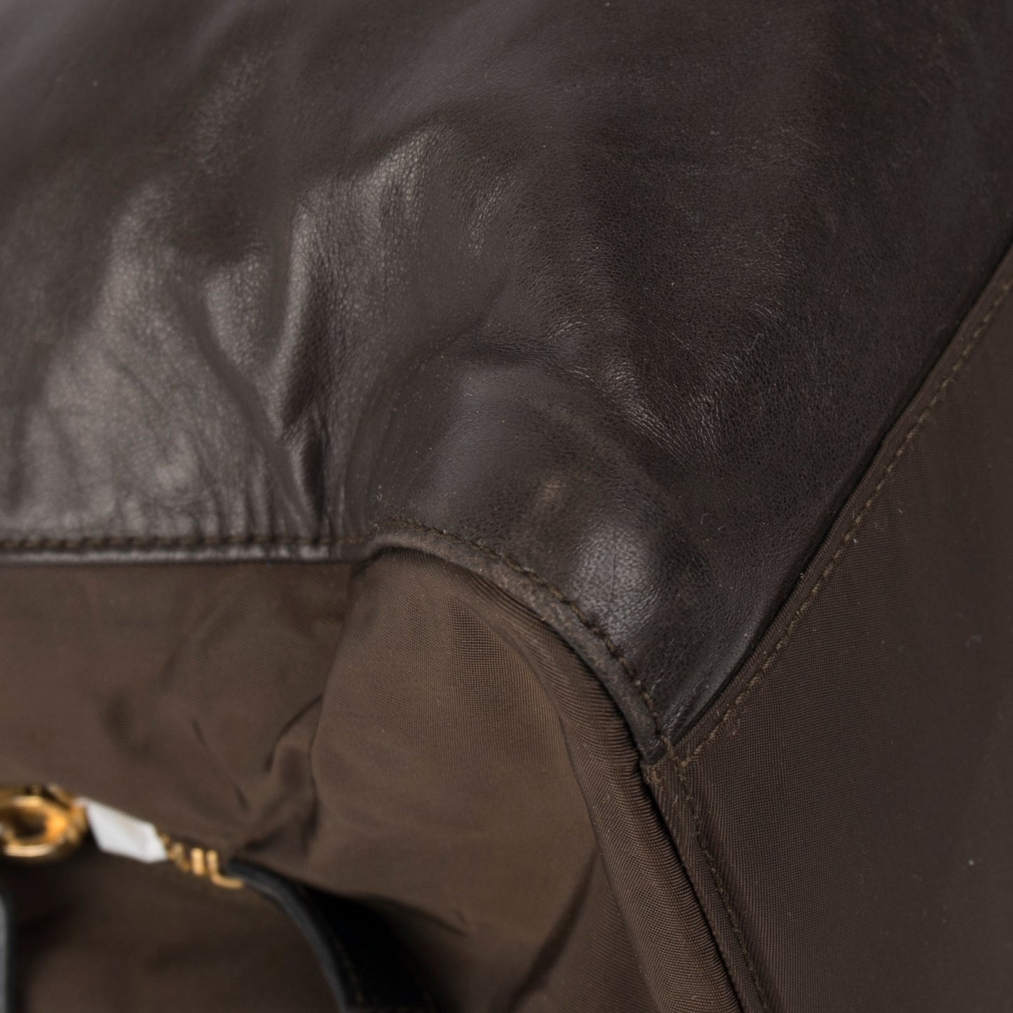 Prada Nappa Leather & Tessuto Nylon Catena Bag