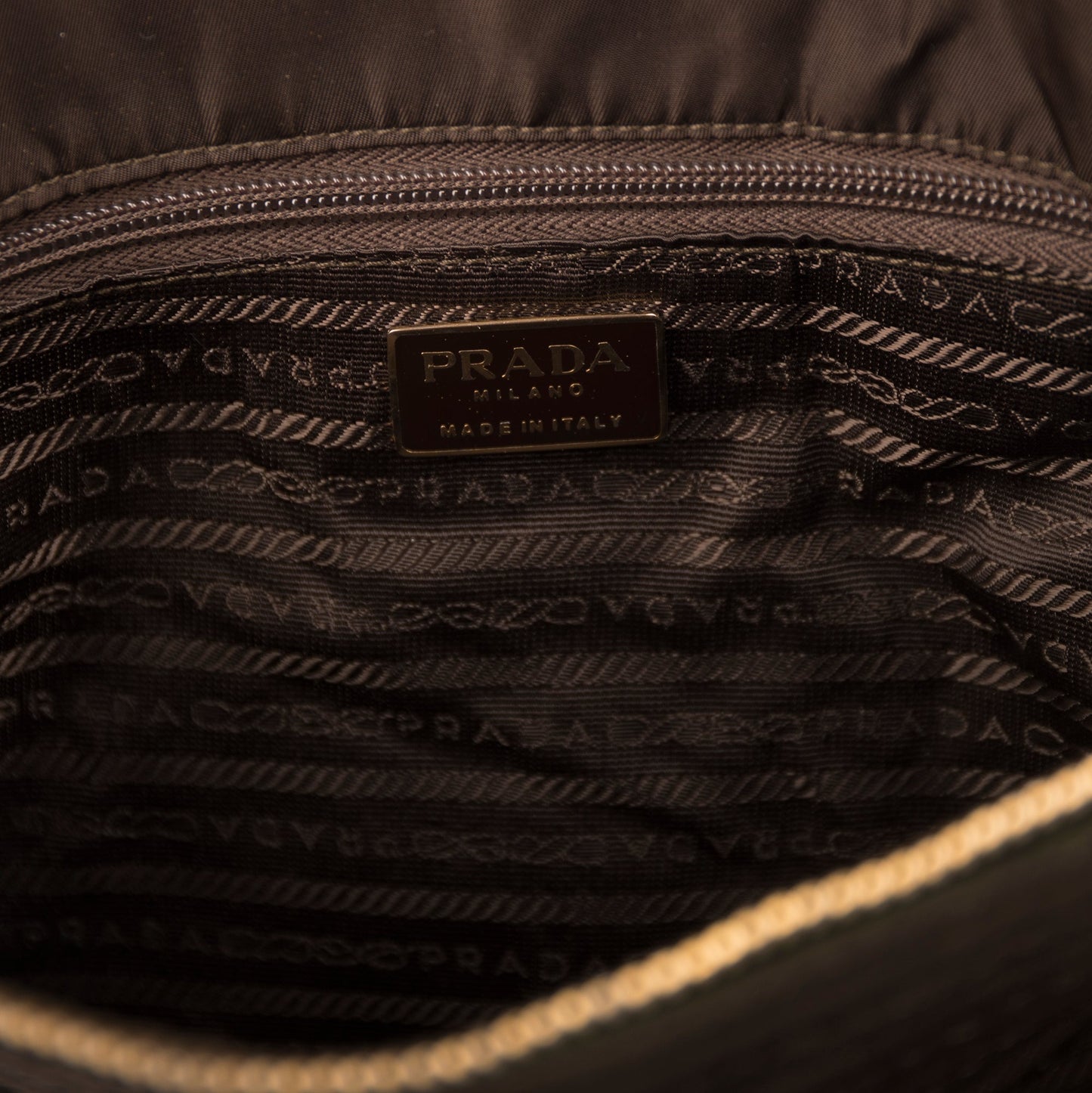 Prada Nappa Leather & Tessuto Nylon Catena Bag